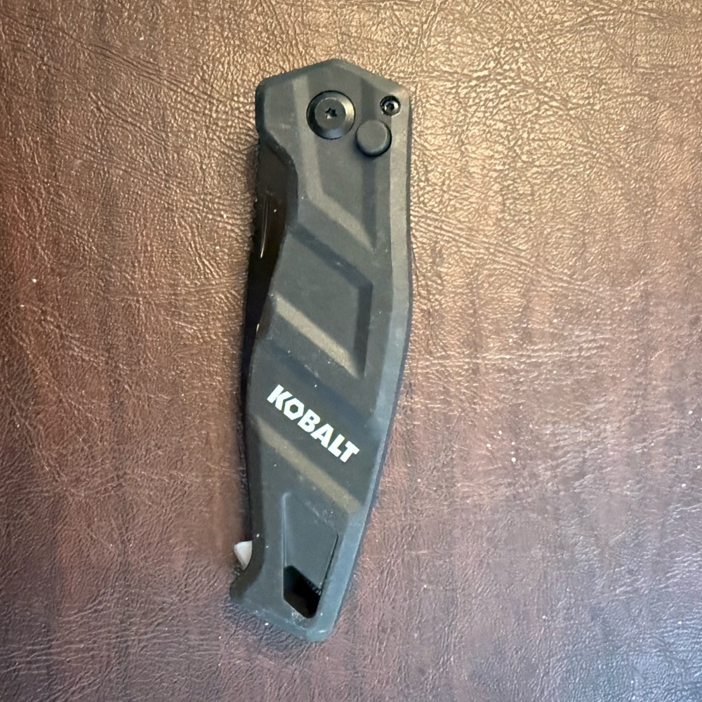 NWOT Kobalt Black Knife